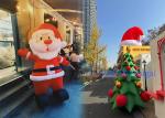 Christmas 5m Inflatable Christmas Tree Santa Claus Holiday Atmosphere Decoration