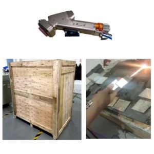 2000W Handheld Laser Cleaning Machine Mobile Cleaning Solution Metal Refreshing