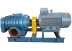 High pressure Horizontal Tri-lobe Roots Blower for filter system 0.6bar 58.8kpa