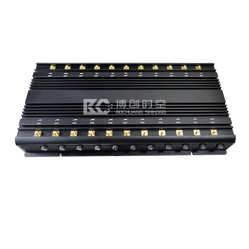 22 channels of power adjustable multifunctional 5G mobile phone signal jammer VHF,UHF interphone jammer GPSwifi jammer