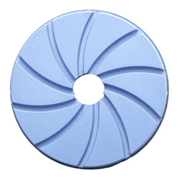 80/100/120/150/180/200/230mm Snail Lock Resin Polishing Pads for Stone Edge