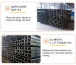 20x20 40x40 Square Tube Gas Pipe with Prime and Perfect Processing Performance