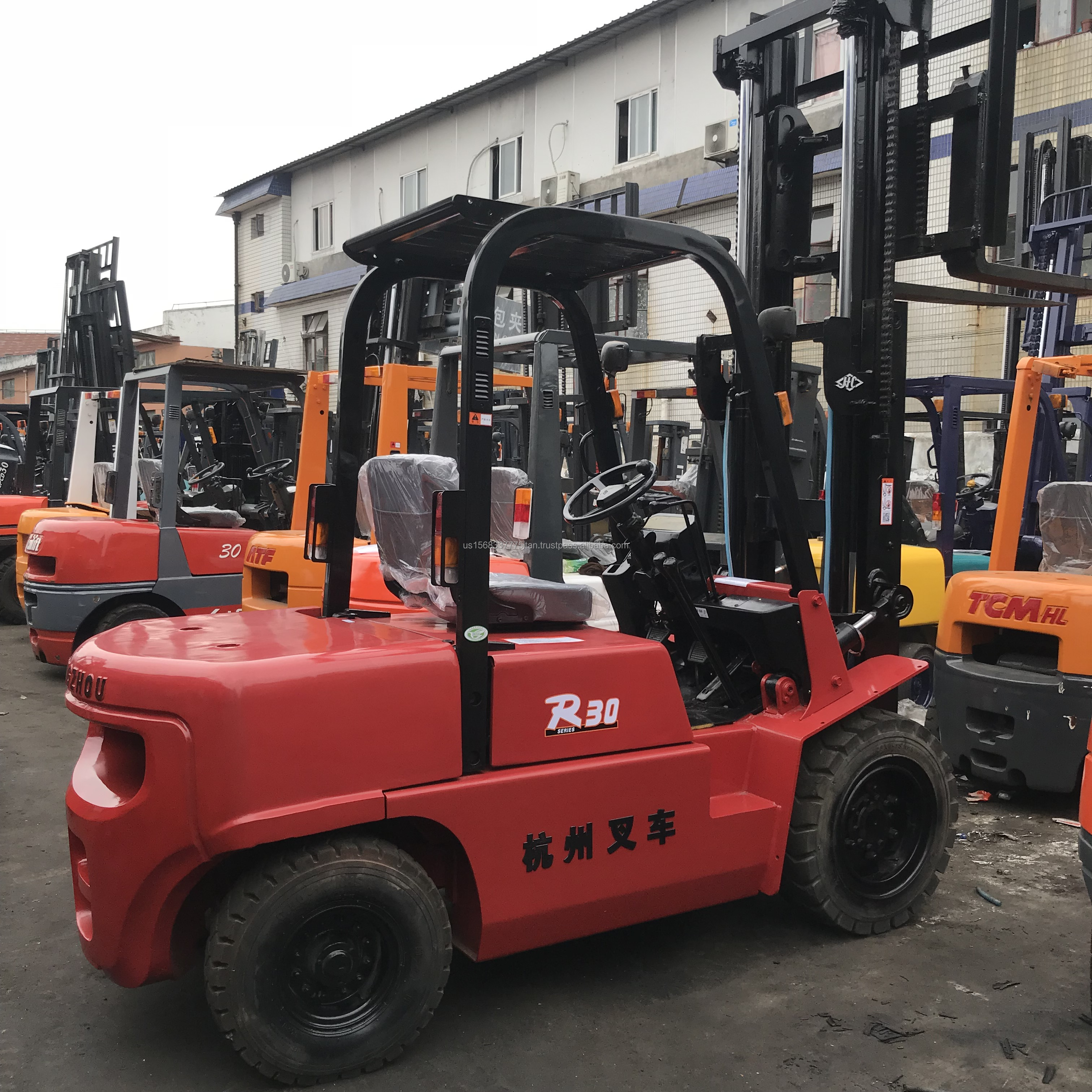 Original Hydraulic Pump Hangcha A30 Mini Diesel Forklift 3 Tons Excellent Condition