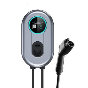 China Type 1 Wallbox Electric Vehicle Charging Station 8-40A Adjusttable ,Ac EV Charger 9.6kw factory