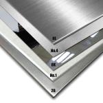 0.3mm 1mm 3mm Stainless Steel Sheet Metal 4x8 SS Steel Plate AISI 430 321 201