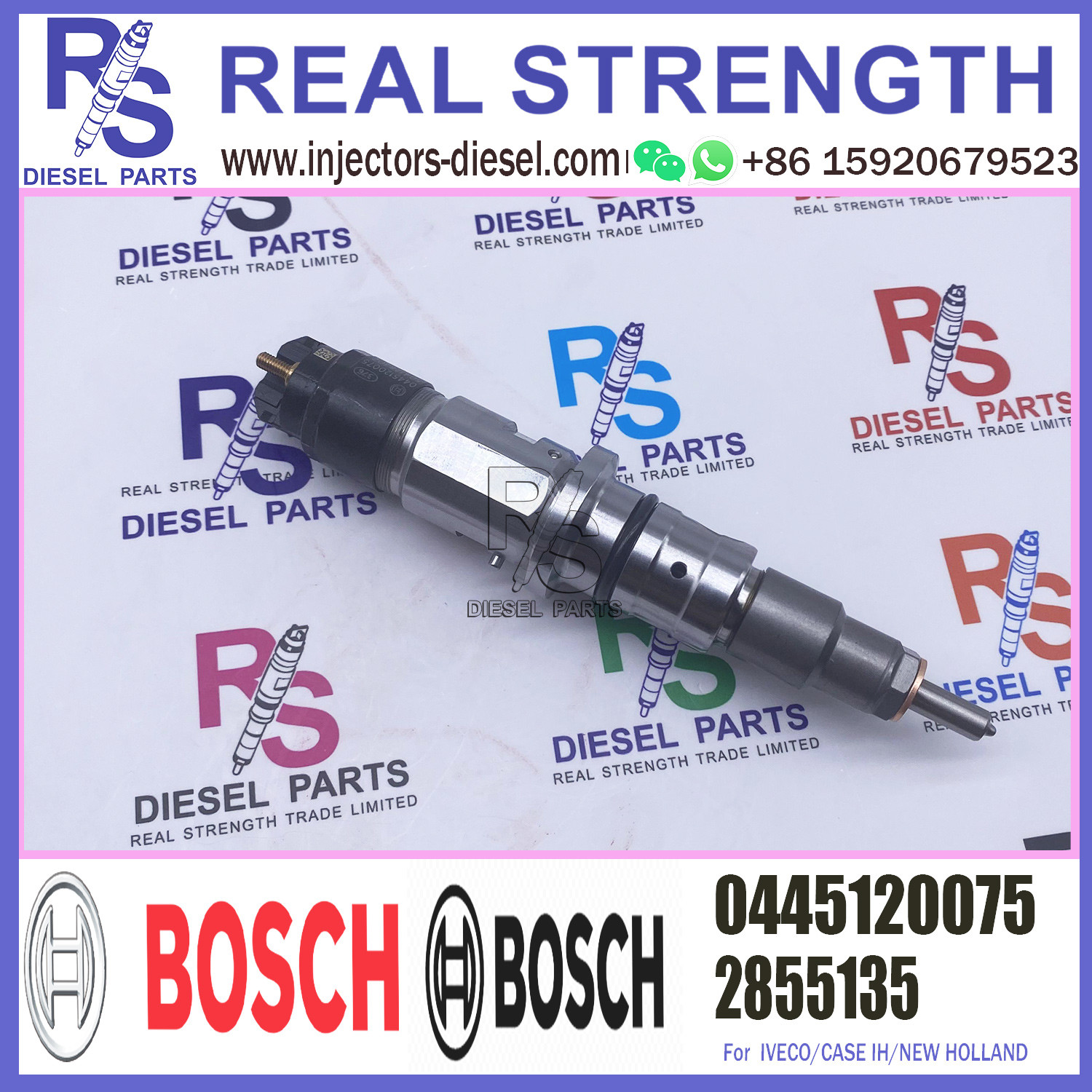 IVECO / IH / Fuel Injectors 2855135 504128307 0445120075