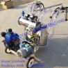 Buy cheap Gasoline-Vacuum Pump Dual-Typed Double Bucket Portables Milking Machine, Double from wholesalers