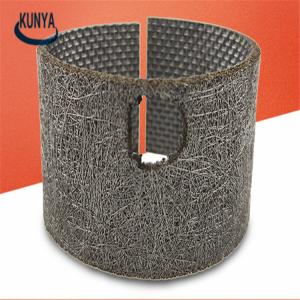 China Electrolytic Nickel Sintered Felt For Aircraft Tank And Navy factory