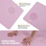 Environmentally Friendly 2mm Travel Size Yoga Mat , Folding Printed Yoga Mat