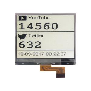 China OKSMART 4.2 Inch SPI E Ink Display For ESL Ultra Wide Viewing Angle factory
