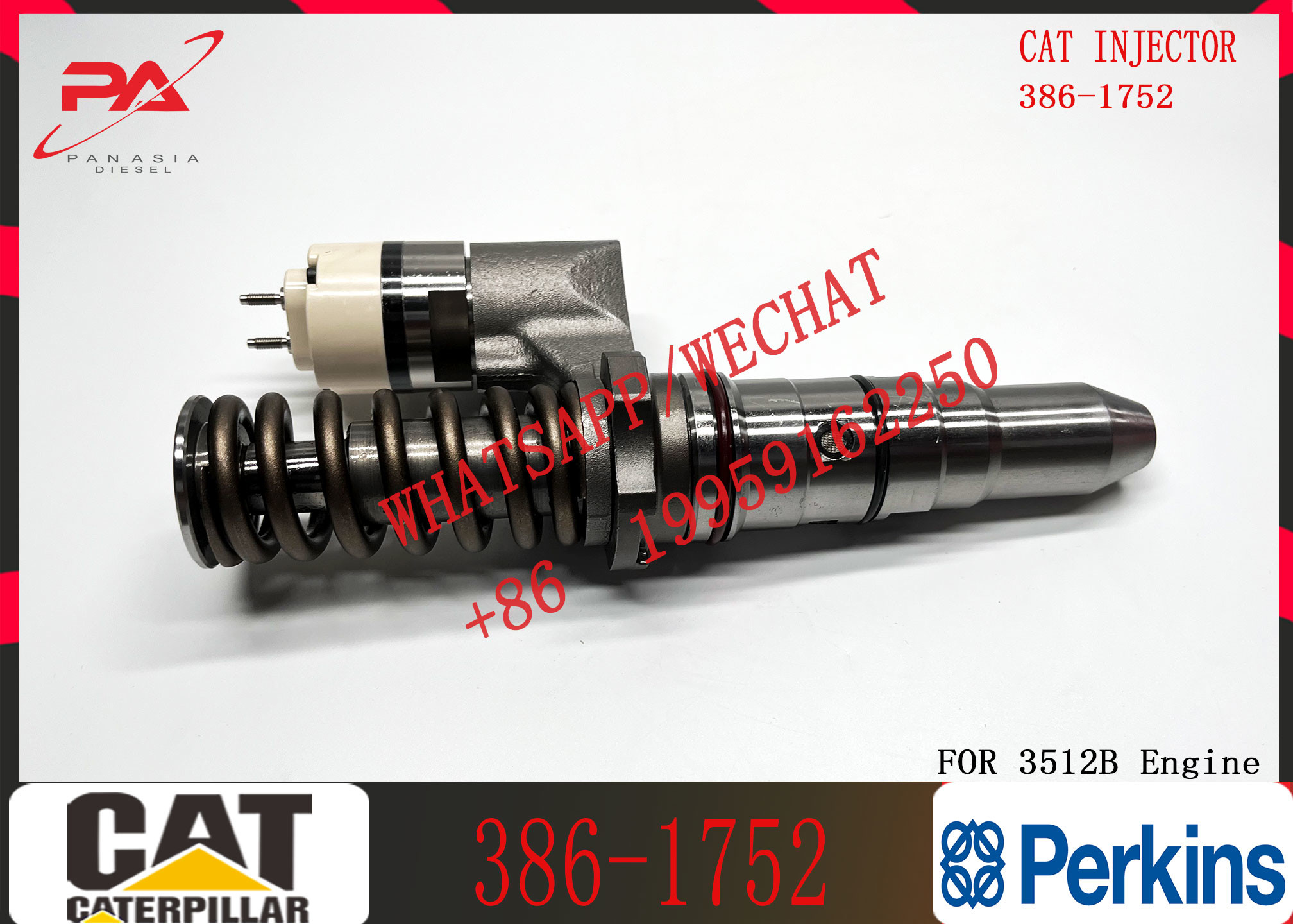 Diesel Fuel Injector 386-1752 20R-1283 20R-1265 20R-1266 20R-1267 20R-1268 20R-1269 20R-1270 20R-1276 20R-0848