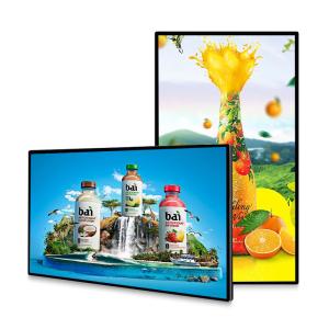 China 55inch Wall Mounted Lcd Advertising Display Monitor Indoor 250cd/M2 factory
