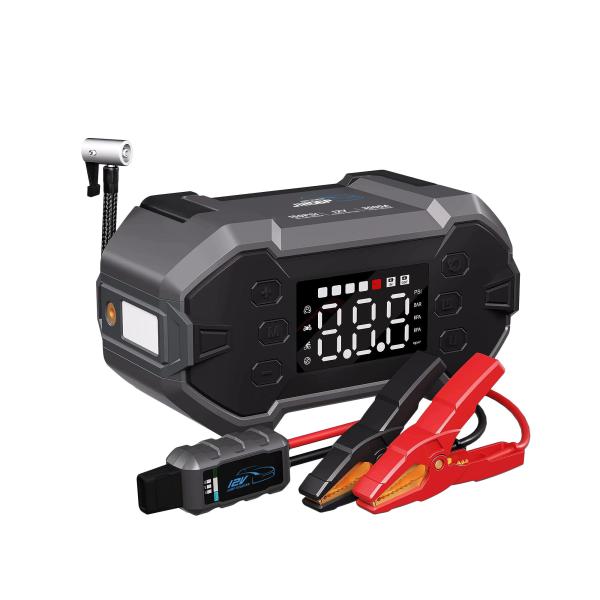 3000A Peak Current 4-in-1 Portable Jump Starter 10000-24000mah Power Bank Car