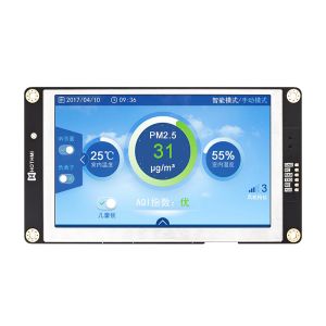 5 Inch Smart Serial Screen 800x480 UART TFT LCD Module Display Panel With TTL