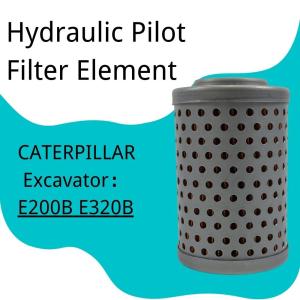 China Gear Pump Pilot Excavator Hydraulic Filter Element For ERPILLAR E200B E320B factory