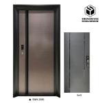 Customized Color Full Aluminum Entrance Door For Biggest House