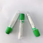 Green Top Customized Size Vacuum Blood Collection Tube For Hospital Use