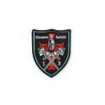 Merrowed Iron On Letter Patch Merrowed Edge For Uniform Clothing