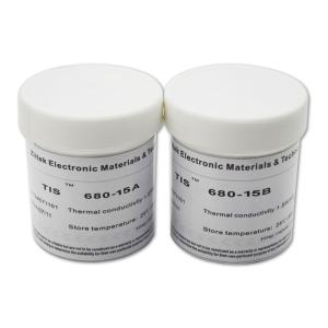 China TIS680-15AB 1.5w/Mk Thermal Potting Compound Silicone Thermal Conductive Resin Potting Compound AB Glue factory