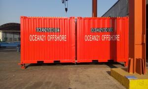 China High Strength Certified Shipping Containers 10ft Easy Operation Height 2591MM factory