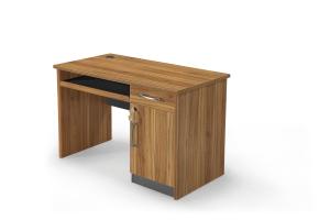 China MFC / MDF Materials Office Computer Desk Panel Wood Style 1200*600*750mm Size factory