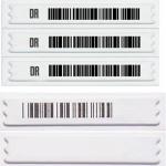 UHF RFID 8.2Mhz EAS Labels Dimension 45*10.8mm High Detection Rate