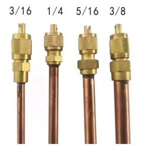 China Refrigeration Unit Charging Valves For Standard Color In Refrigeration Systems factory