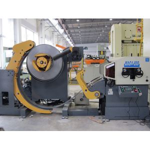 Large Nc Servo Roller Feeder Automation High Precision Stamping Process