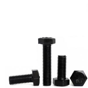 China Zn HDG DIN933 931 Hex bolt and nut M2-M100 with excellent corrosion resistance factory