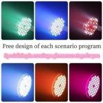 54*3W LED Matrix Par Light 3500K For Club Night Party Wedding Stage Bar