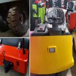 3000kg Stand On Operating Industrial Electric Towing Tractor