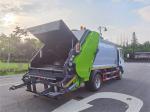 ISUZU KV600 130hp Engine Trash Compactor Truck 8cbm Tank Waste Removal Truck