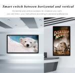 350cd/M2 Wall Mounted Touch Screen Kiosk 1920 X 1080 Resolution 50 Inch