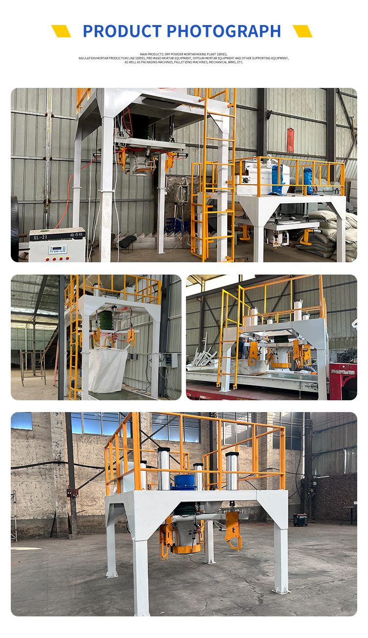 200KG-1000KG Jumbo Bag Packing Machine For Bentonite Kaolin Lime Powder