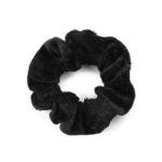 Fashion Gold Velvet Elastic Hair Scrunchies Large Intestine Head Ring 10cm