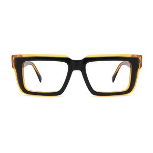 China Thick Acetate Frame Glasses 145 mm , Tortoiseshell women frame glasses factory