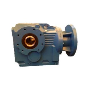 Customizable KF57 Flange Mounted Helical Bevel Gear Reducer with Precision