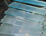 Customized Color Anti-Slip Frost Acid Etched Glass for Staircase and Floor