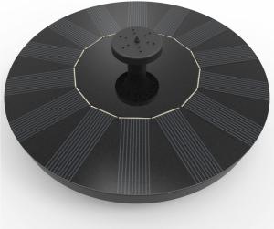 China Water Styles Solar Bird Bath Fountain With Glass Solar Panel Durable factory