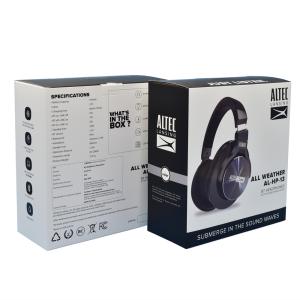China Headset Headphone Earphone Custom Logo Packaging Paper Box With Foam Insert Sports Earphone Box factory