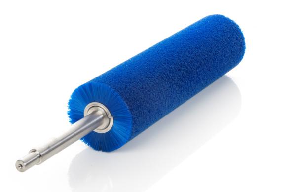 Nylon Spiral Brush Flexible Industrial Cleaning Outer Coil Roller Stainless