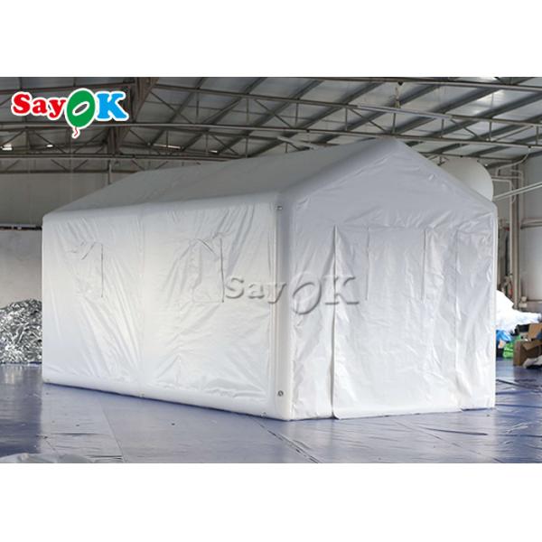Inflatable Pole Tent Inflatable Emergency 6x3x3mH Medical Isolation Tents