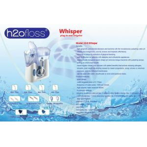 Professional Countertop Water Flosser with 30-110PSI Adjustable Water Pressure