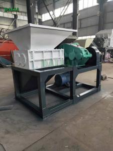 China Unique Power Scrap Metal Shredder , Metal Recycling Shredder Single Shaft factory