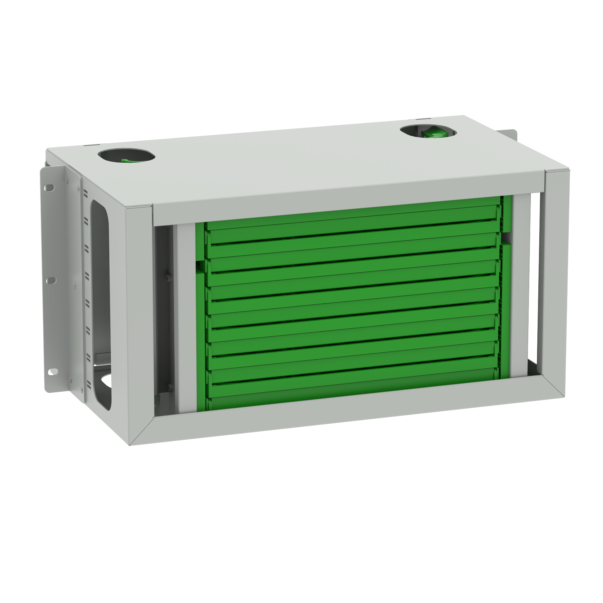 Data Center Fiber Optic Equipment 96 Port SC Type Optical Fiber Distribution Patchpanel 5