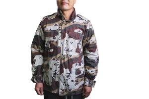 China Camouflage Polyester / Cotton M65 Military Jacket Customizable For Saudi Army factory
