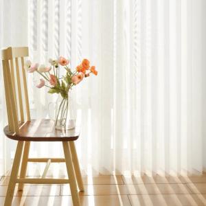 China 10cm 12cm Sheer Vertical Blinds Fabric Anti Mildew Oil Proof factory