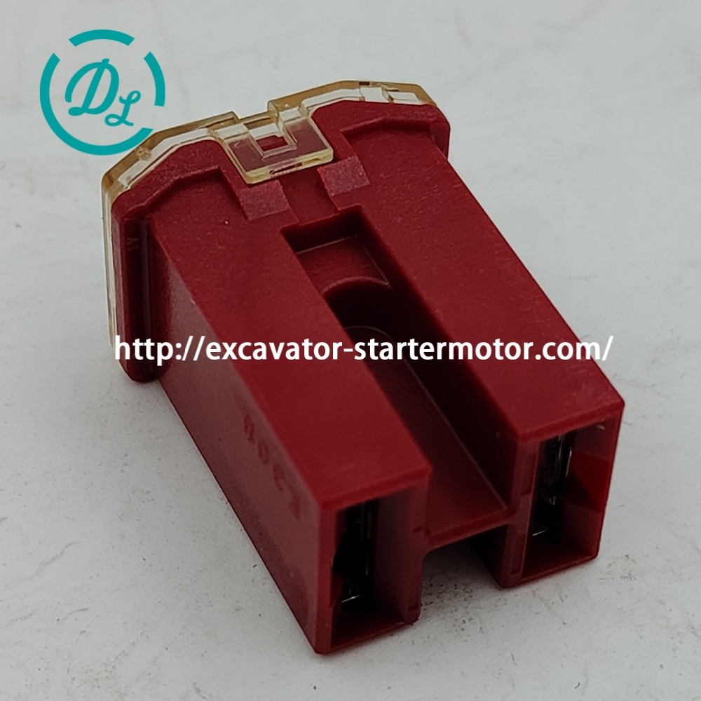 24V KHR3850 50A Fuse Red Excavator Spare Parts Sumitomo SH200-6
