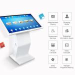 Advertising Posters Self Service Advertise Touch Screen Stand Info Kiosk Totem