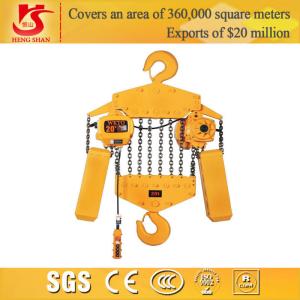 China Electric chain hoist/small electric pulley hoist/electric chain 20t ceiling hoist factory